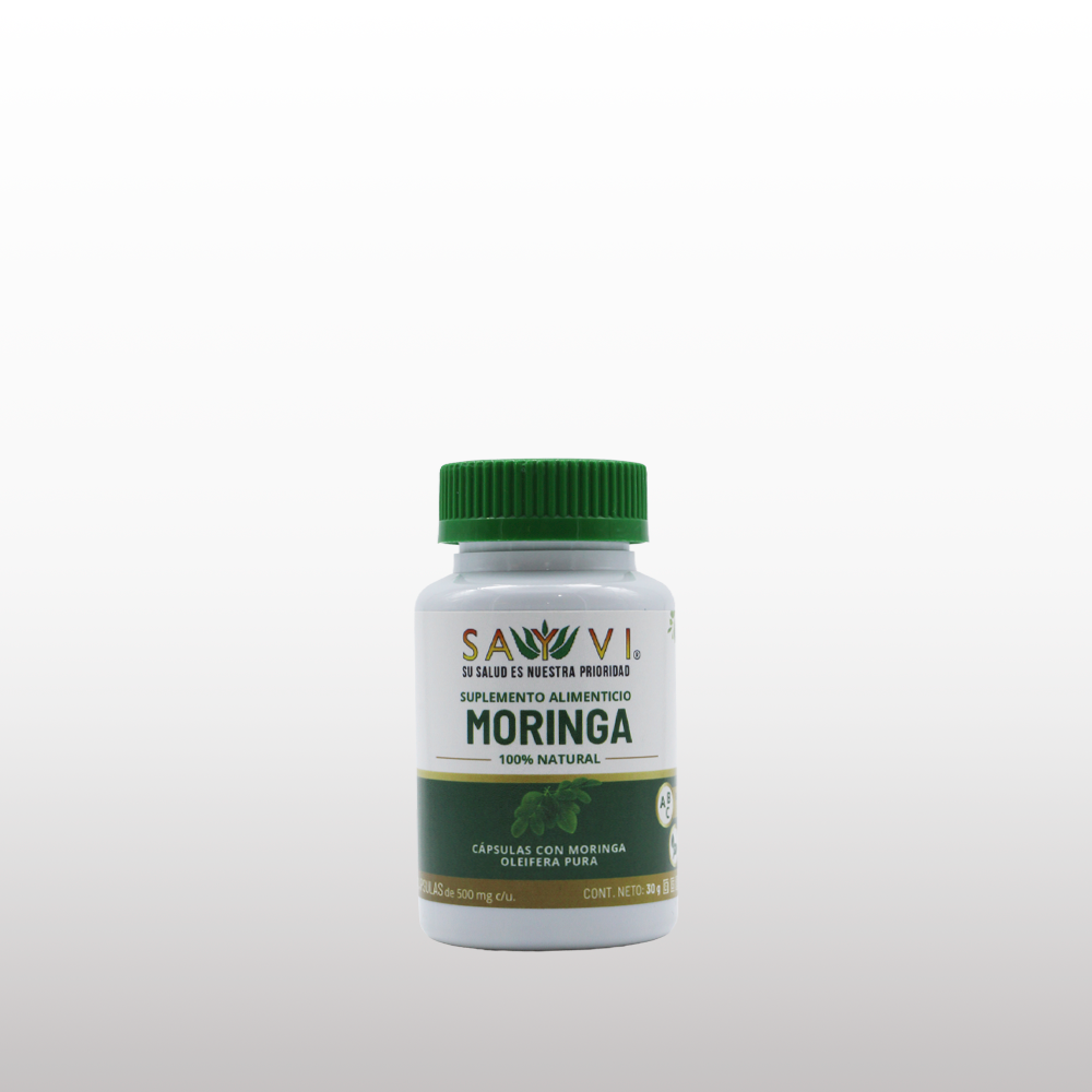Cápsulas de Moringa